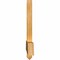 Ekena Millwork Eugene Rough Sawn Timber Gable Bracket, Western Red Cedar, 60"W x 20"H x 2"D x 4"F, 8/12 Pitch GBW060X20X0204EUG00RWR - alternate 5